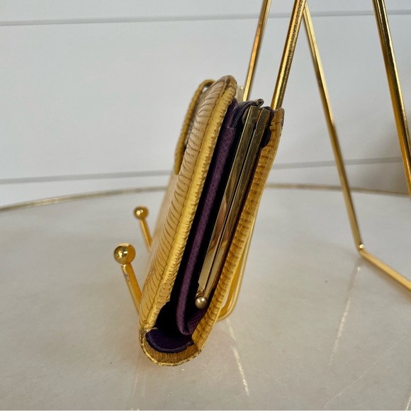 SOLD - Louis Vuitton Kisslock Wallet | LV Epi Leather Wallet - Picture 8 of 14